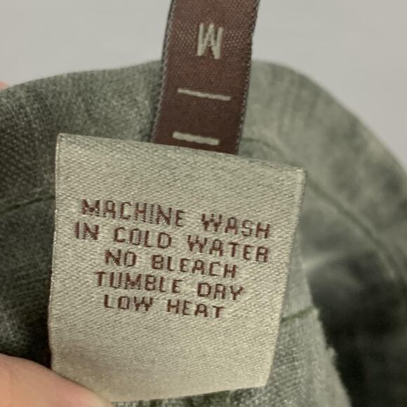 XCVI Shirt Womens Medium Button Down Linen Tunic Cap Sleeve Lightweight Top - Picture 9 of 9